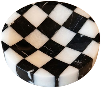 Cinzeiro Chess Nero & Bianco
